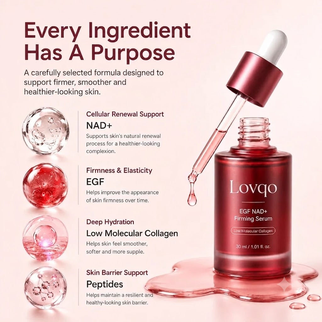 Lovqo™ Korean NAD+ EGF Firming Serum