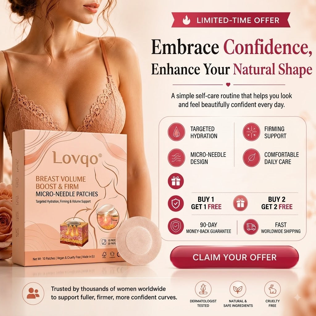 Lovqo™ targeted breast enhancement advanced patch
