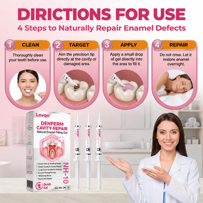 DenPerm Cavity-Repair Natural Enamel Filling Gel