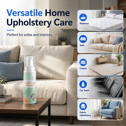 Waterless Carpet Foam Stain Remover