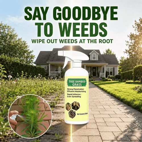 Fast-Acting Natural Weed & Grass Killer Spray