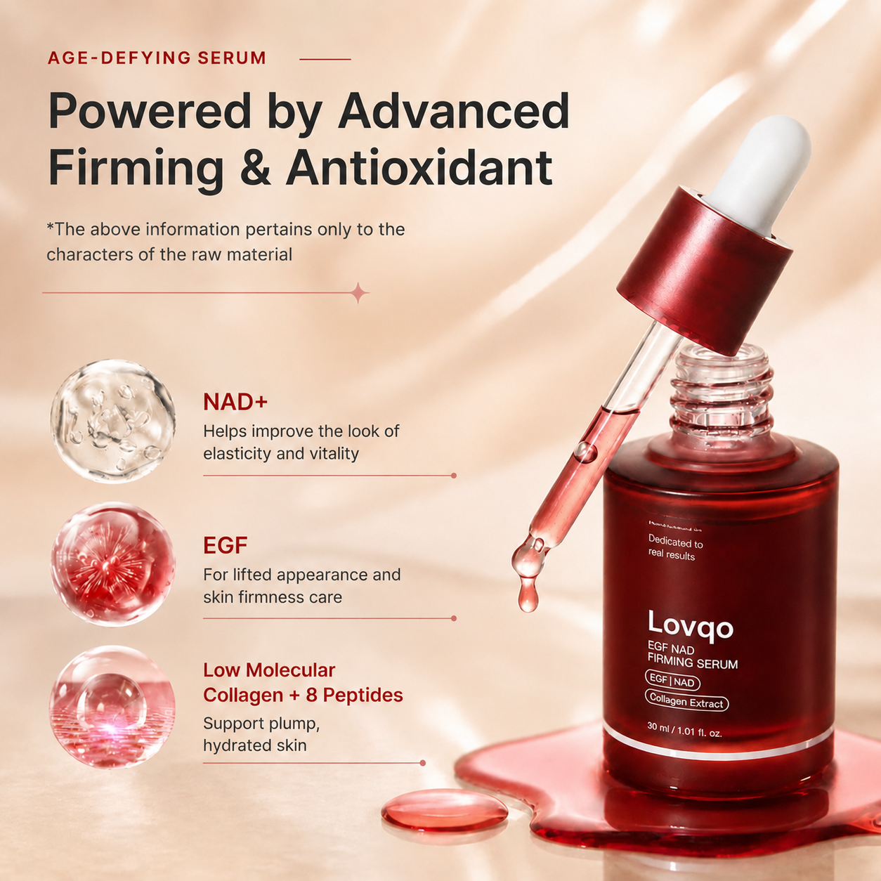 Lovqo™ Korean NAD+ EGF Firming Serum