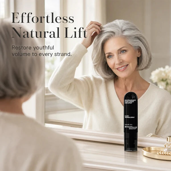 90ml Fluffy Hair Shaping Spray, Long‑Lasting Volumizing Mist with Sweet Peach Fragrance