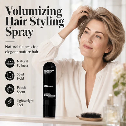 90ml Fluffy Hair Shaping Spray, Long‑Lasting Volumizing Mist with Sweet Peach Fragrance